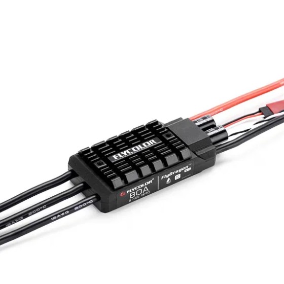 HOT Fly color Fly Dragon V3 80A Landwirtschaft liches UAV ESC Wasserdichter Motor drehzahl regler 5-12S Multi rotor Quadcopter Drohnen flugzeug